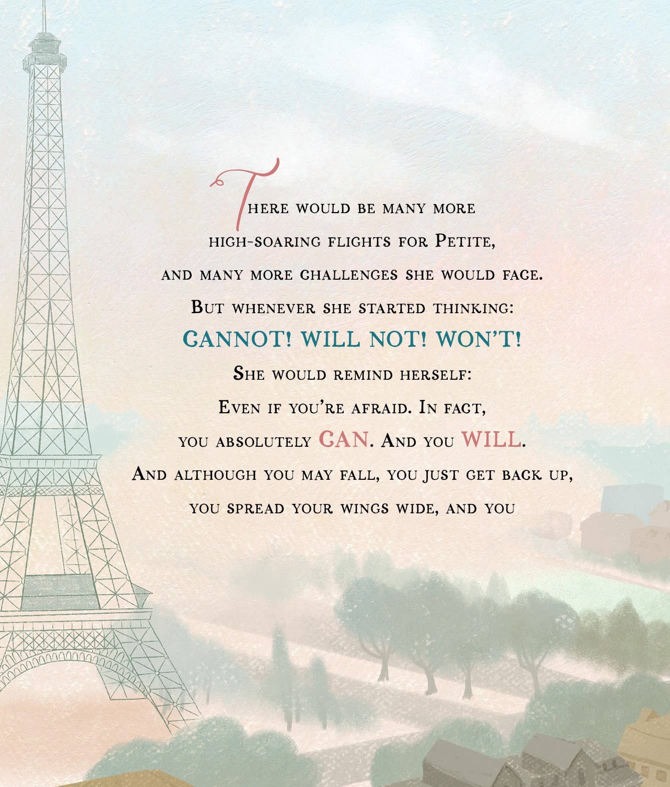 A Pigeon in Paris: Petite Takes Flight Picture Book