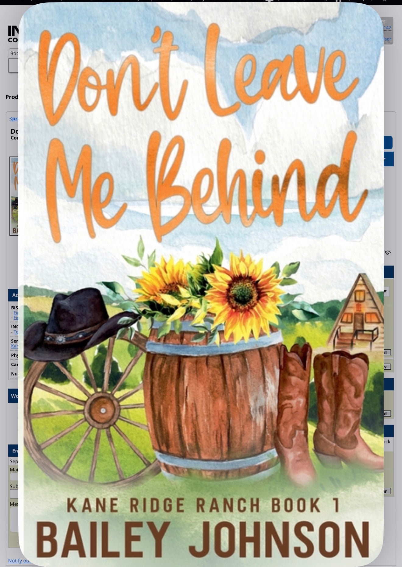 Don’t Leave Me Behind - Bailey Johnson