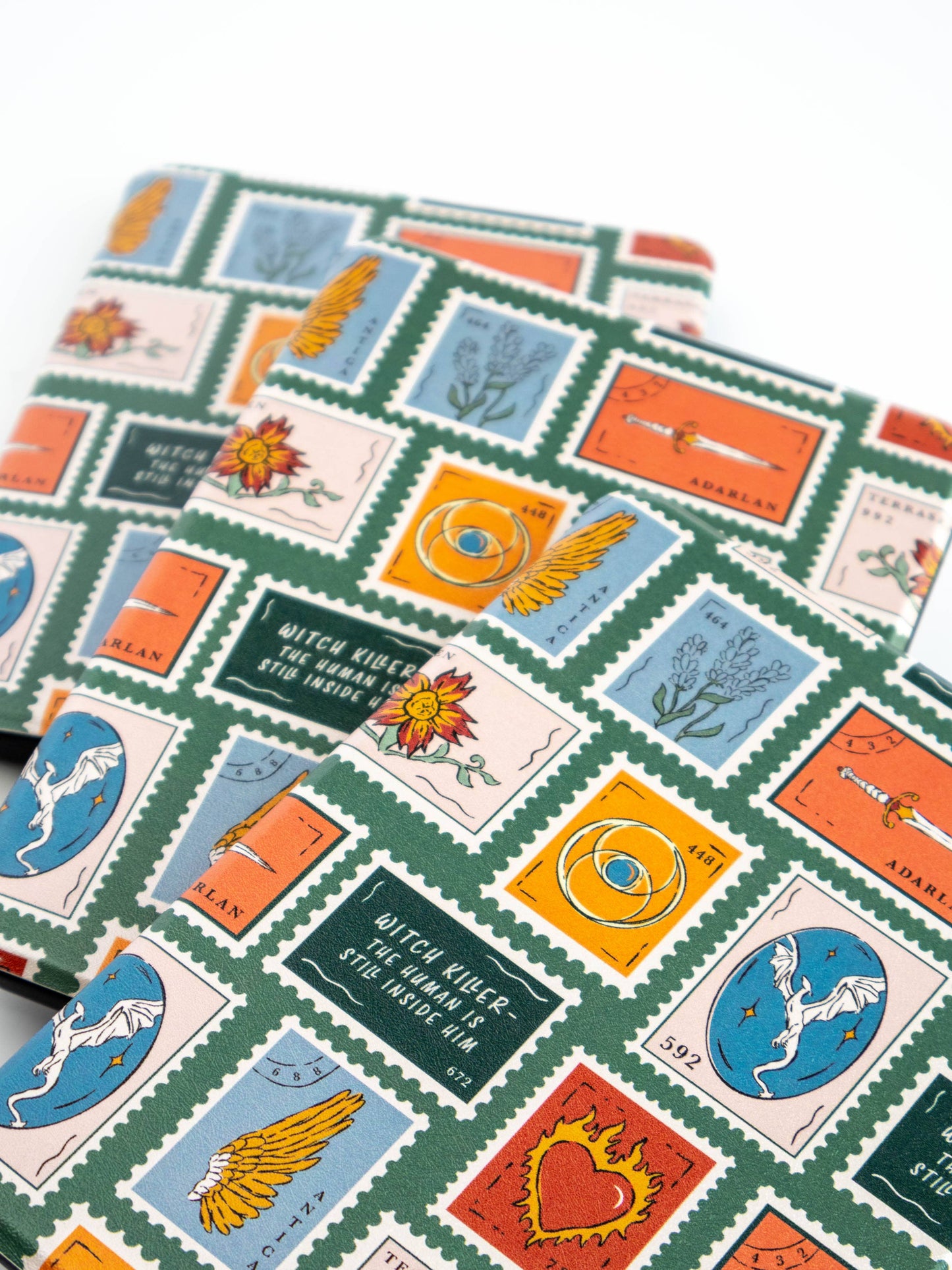 Throne of Glass Stamps - Kindle Case: Kindle Paperwhite (12th Gen) / Kindle Colorsoft
