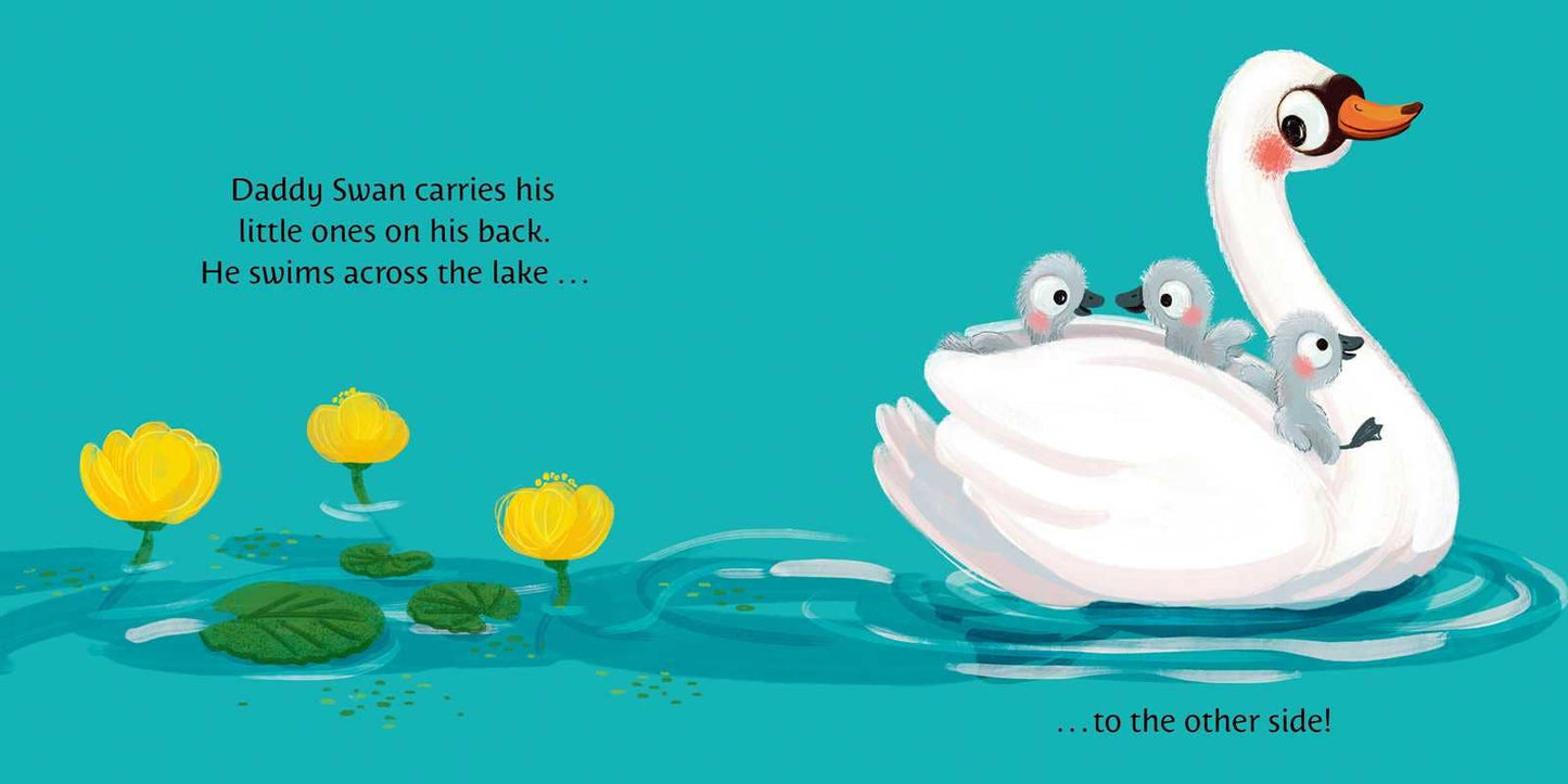 To the Other Side with Daddy by Esther van den Berg: Board Books; 20 pages / English