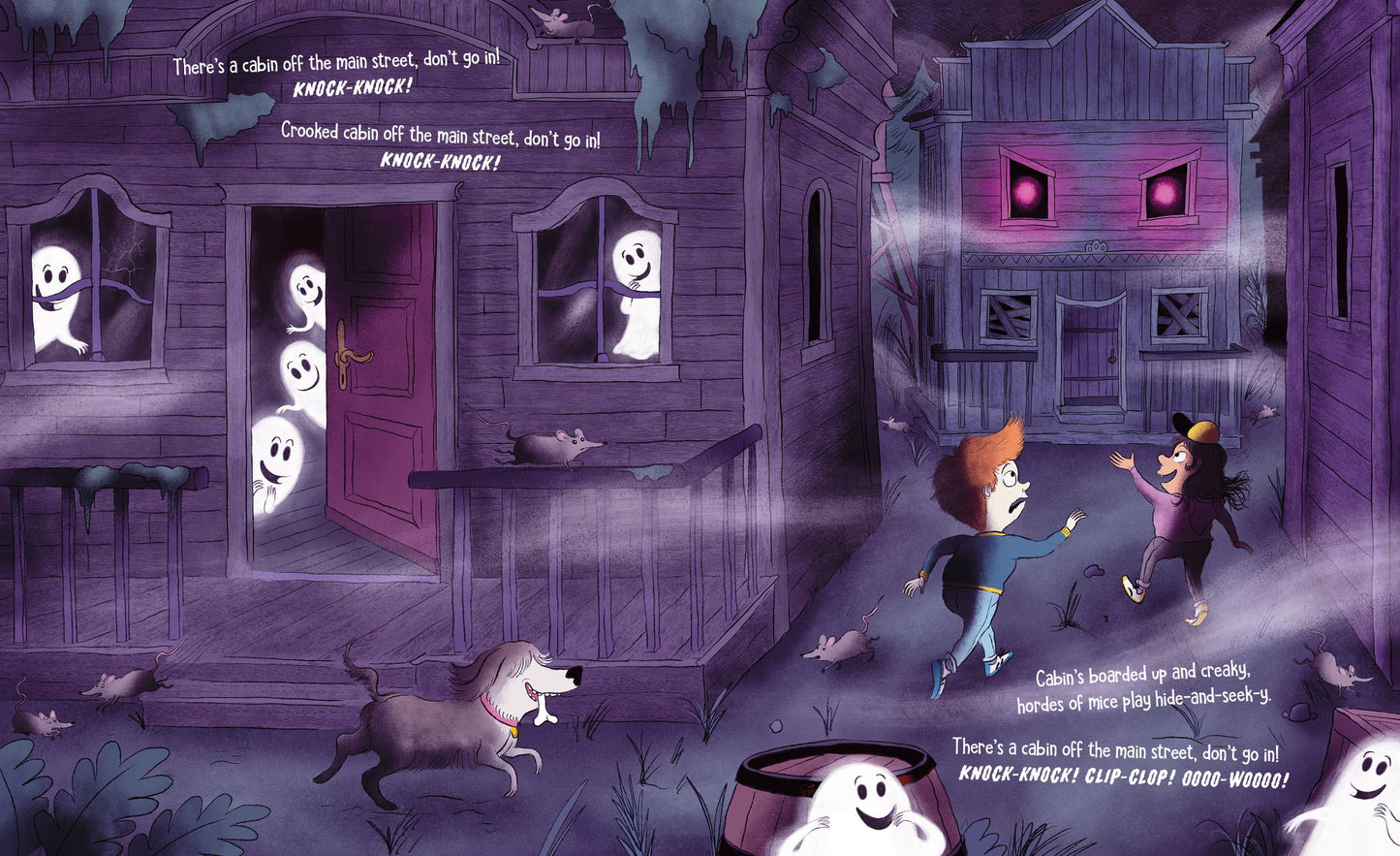 Ghost Town in the Mountains Picture Book