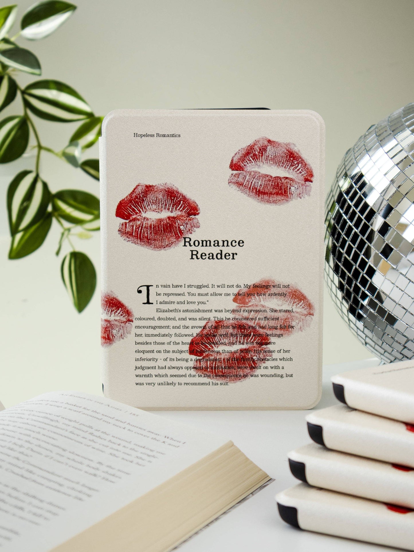 Romance Reader - Kindle Case: Kindle Paperwhite (11th Gen) 2021 Model