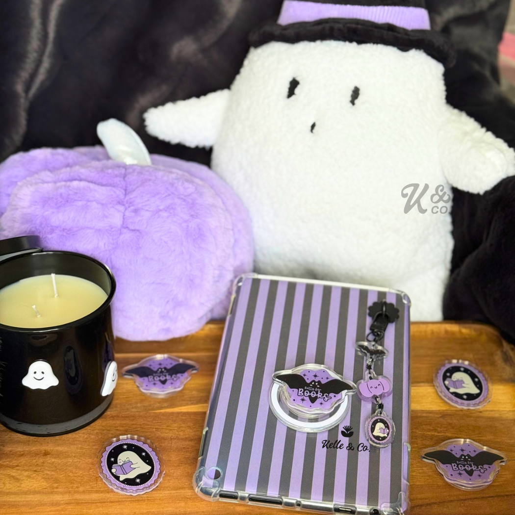 Halloween bat Kindle grips ; Make it Magsafe