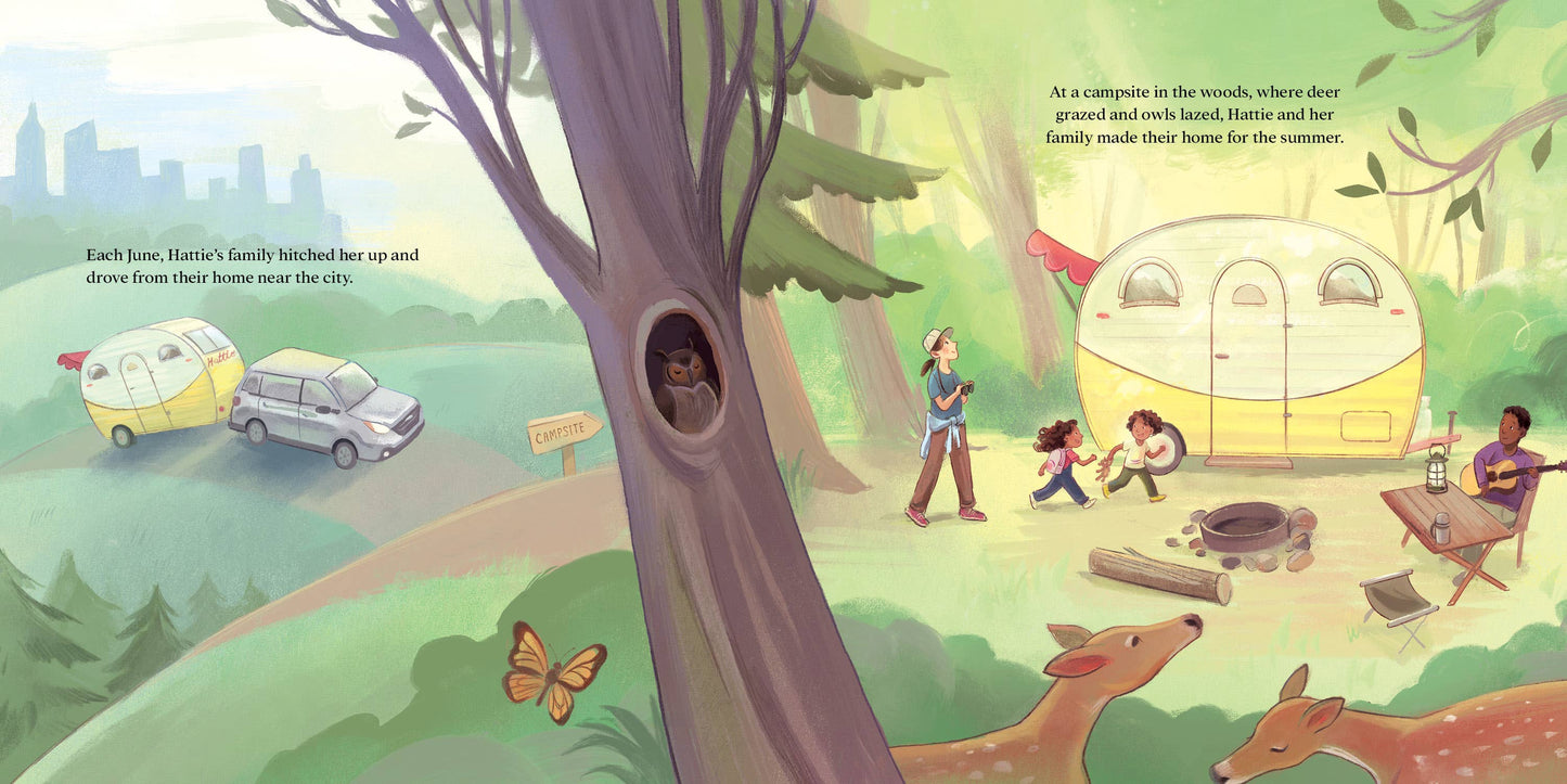 Hattie, The Happy Little Camper Picture Book