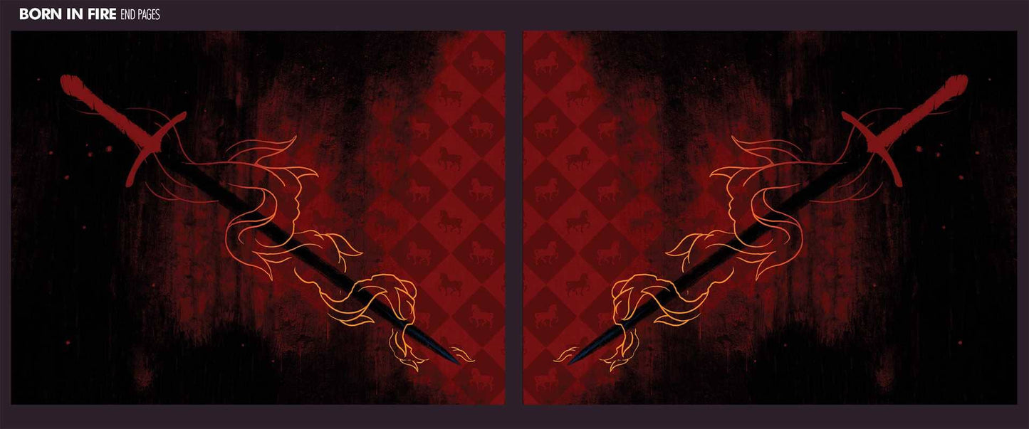 Born in Fire (Demon Days, Vampire Nights, Book 1) by K.F. Breene: Hardcover; 448 pages / English