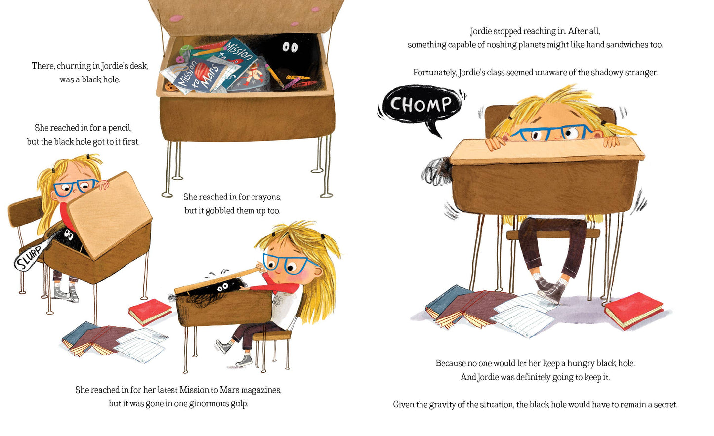 The Black Hole Debacle Picture Book